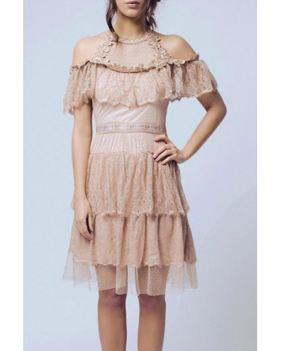 SOKY SOKA  DRESS CREAM 57002-1