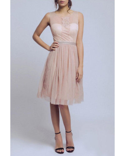 SOKY SOKA  KLEID CREMIG 57001-2