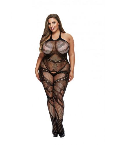 BACI BODYSTOCKING ЧЕРНЫЙ ШАБЛОН 50008-34