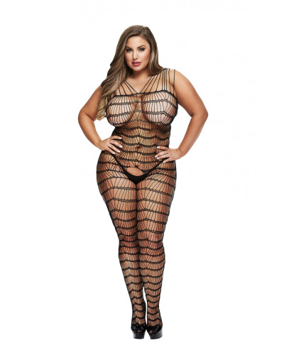 BACI BODYSTOCKING ЧЕРНЫЙ ШАБЛОН 50008-29