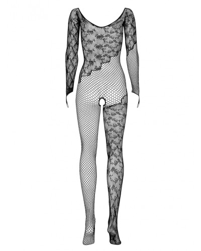 OBSESSIVE F210 BODYSTOCKING BLACK PATTERNED 50005-3