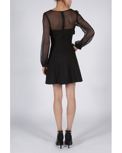 SOKY SOKA  DRESS BLACK 53016-1