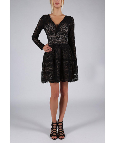 SOKY SOKA  KLEID SCHWARZ 53015-1