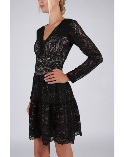 SOKY SOKA  KLEID SCHWARZ 53015-1