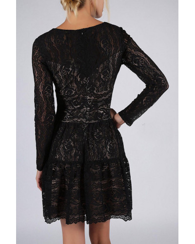 SOKY SOKA  DRESS BLACK 53015-1
