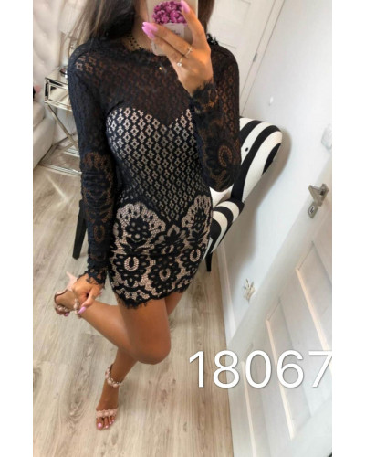 SOKY SOKA ПЛАТЬЕ черный 53012-1