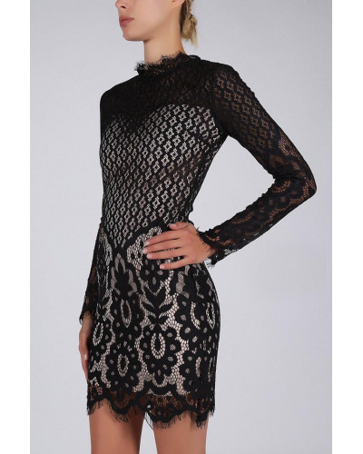 SOKY SOKA  DRESS BLACK 53012-1