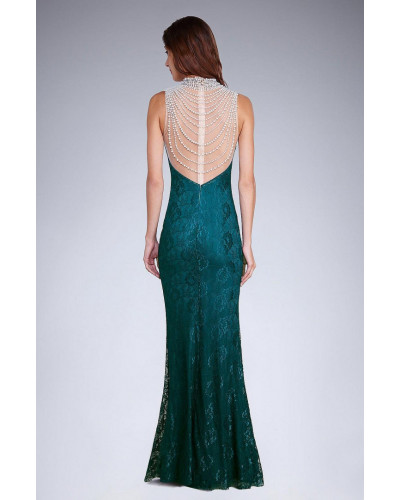 SOKY SOKA KLEID abgefülltes Grün 53003-1
