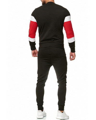 SWEAT SUIT MAN- BLACK  52009-1