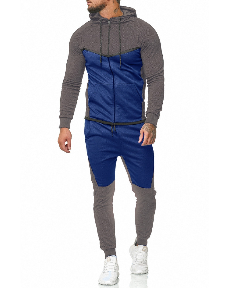 SWEAT SUIT MAN- BLUE  52008-1