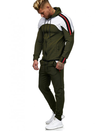 Trainingsanzug für Männer KHAKI  52006-1