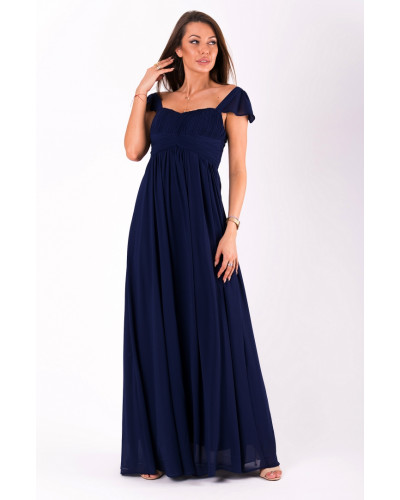 EVA&LOLA  DRESS NAVY BLUE 51006-2