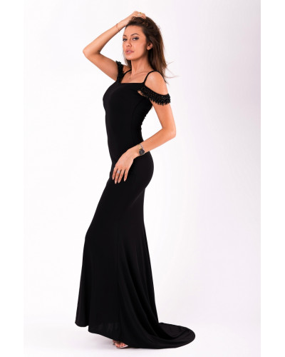 EVA & LOLA ПЛАТЬЕ BLACK 51005-3