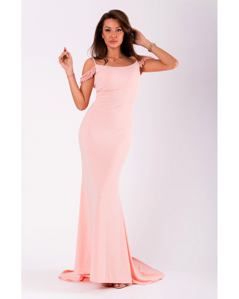 EVA&LOLA  DRESS POWDER PINK 51005-2
