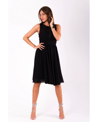 EVA & LOLA DRESS BLACK 51003-4