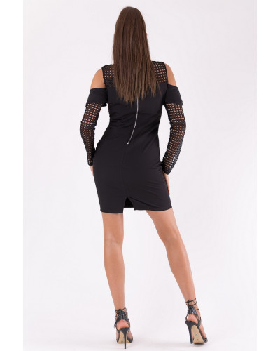 SOKY SOKA  DRESS BLACK 49005-1