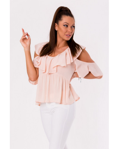 BLOUSE -POWDER PINK 48027-3