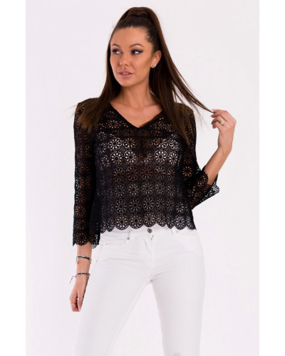 BLOUSE -BLACK 48024-2