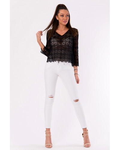 BLOUSE -BLACK 48024-2