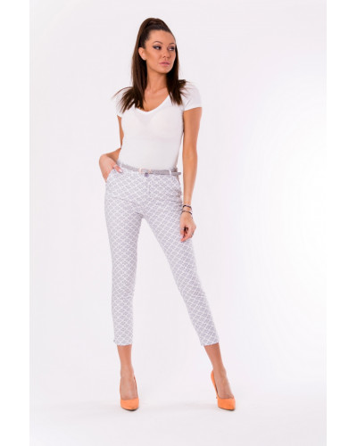 TROUSERS+BELT -GREY 48012-1