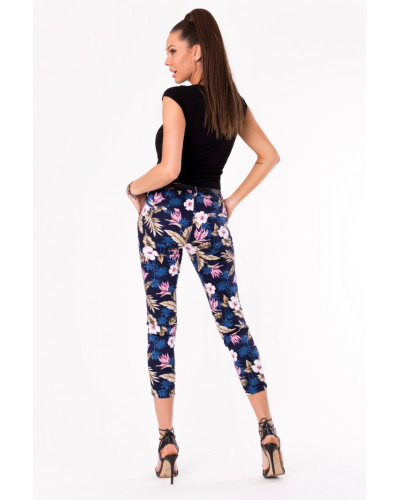 TROUSERS+BELT -NAVY BLUE 48011-3