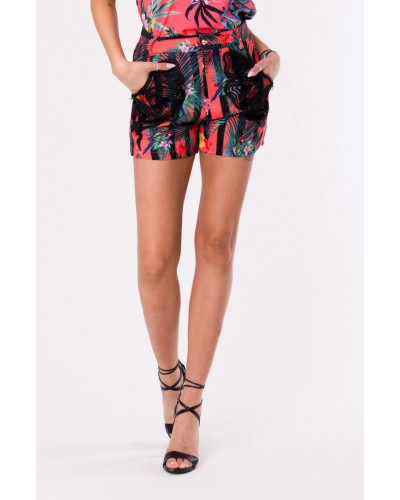 SHORTS - RED 48009-2