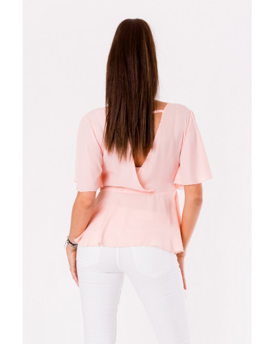 BLUSE -Puderrosa 48006-1