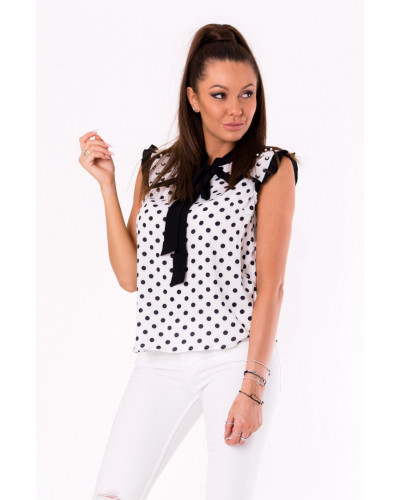 BLOUSE -WHITE 48005-1