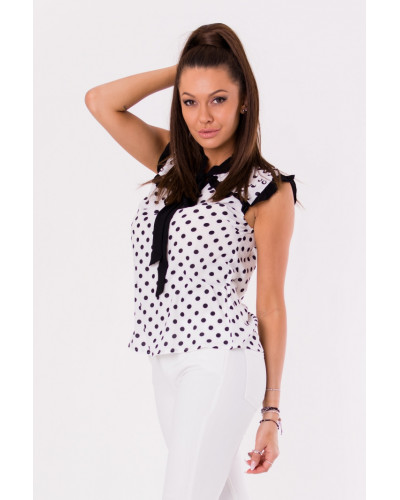 BLOUSE -WHITE 48005-1
