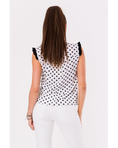 BLOUSE -WHITE 48005-1