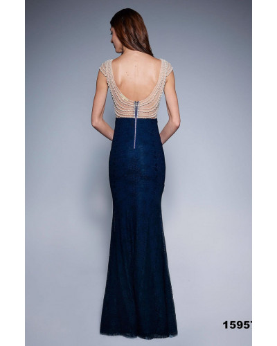 SOKY SOKA DRESS NAVY 48004-2