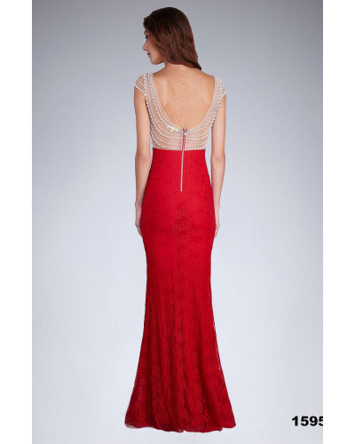 SOKY SOKA DRESS RED 48004-1