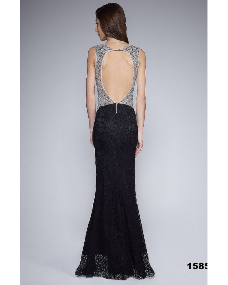 SOKY SOKA  DRESS BLACK 48003-1