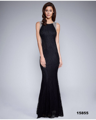SOKY SOKA  KLEID SCHWARZ 48003-1