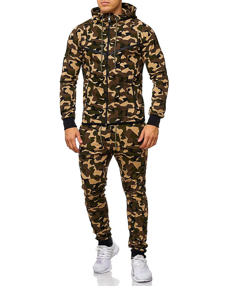 Trainingsanzug für Männer KHAKI Camouflage 47005-1