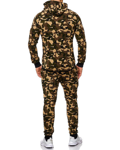 Trainingsanzug für Männer KHAKI Camouflage 47005-1