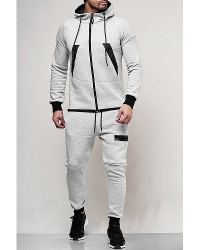 DRES MĘSKI -SZARY 47002-2