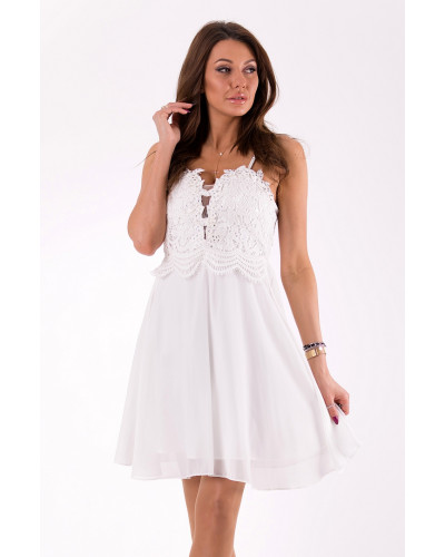 EVA&LOLA SUKIENKA BIAŁY 46040-3