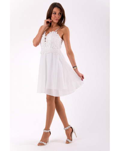 EVA&LOLA  DRESS WHITE 46040-3