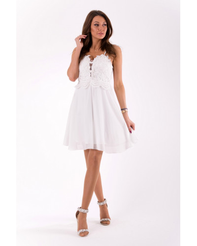 EVA&LOLA  DRESS WHITE 46040-3