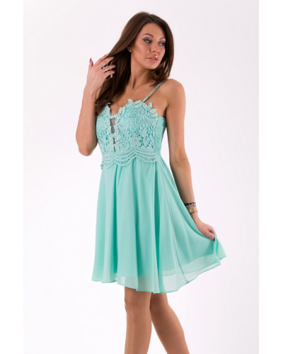 EVA&LOLA KLEID Grün 46040-1
