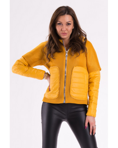 JACKET - MUSTARD 46033-3