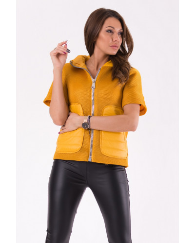 JACKET - MUSTARD 46033-3
