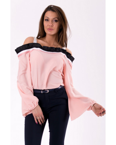 BLOUSE -POWDER PINK 46031-2