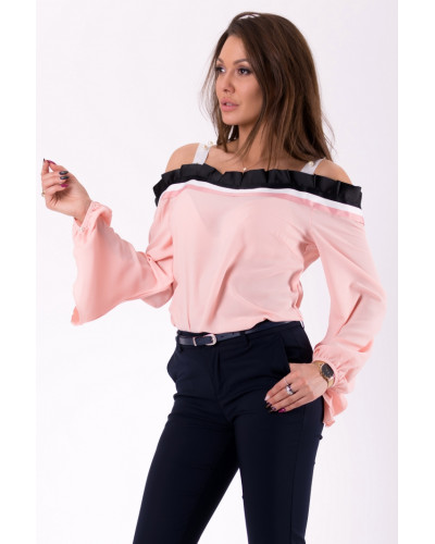 BLOUSE -POWDER PINK 46031-2
