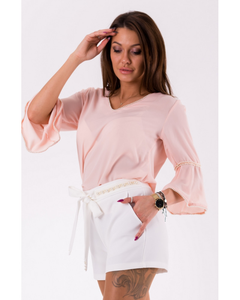 БЛУЗКА -розовый 46030-3