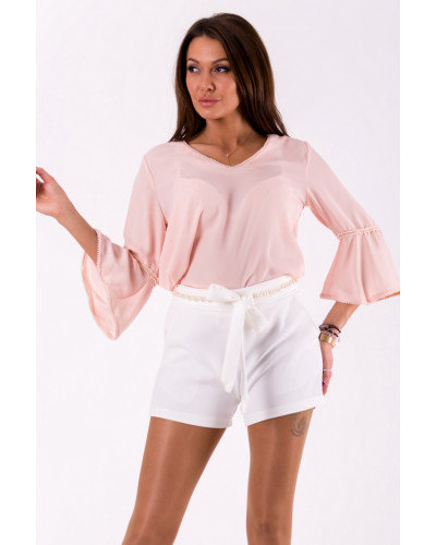 BLOUSE -POWDER PINK 46030-3