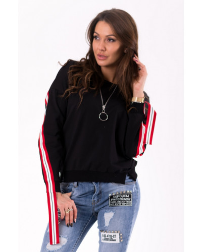 BLUZA -CZARNY 46027-2