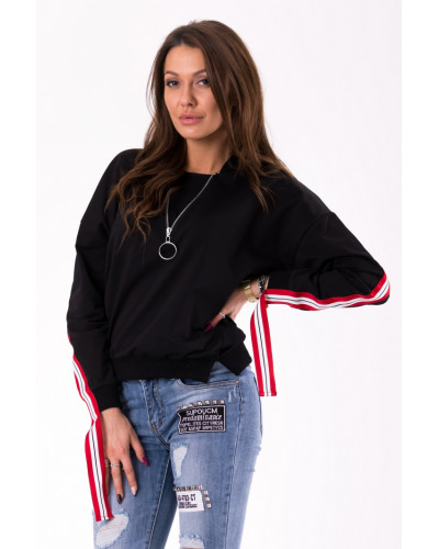 BLOUSE- BLACK 46027-2