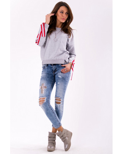 Bluse GREY 46027-1